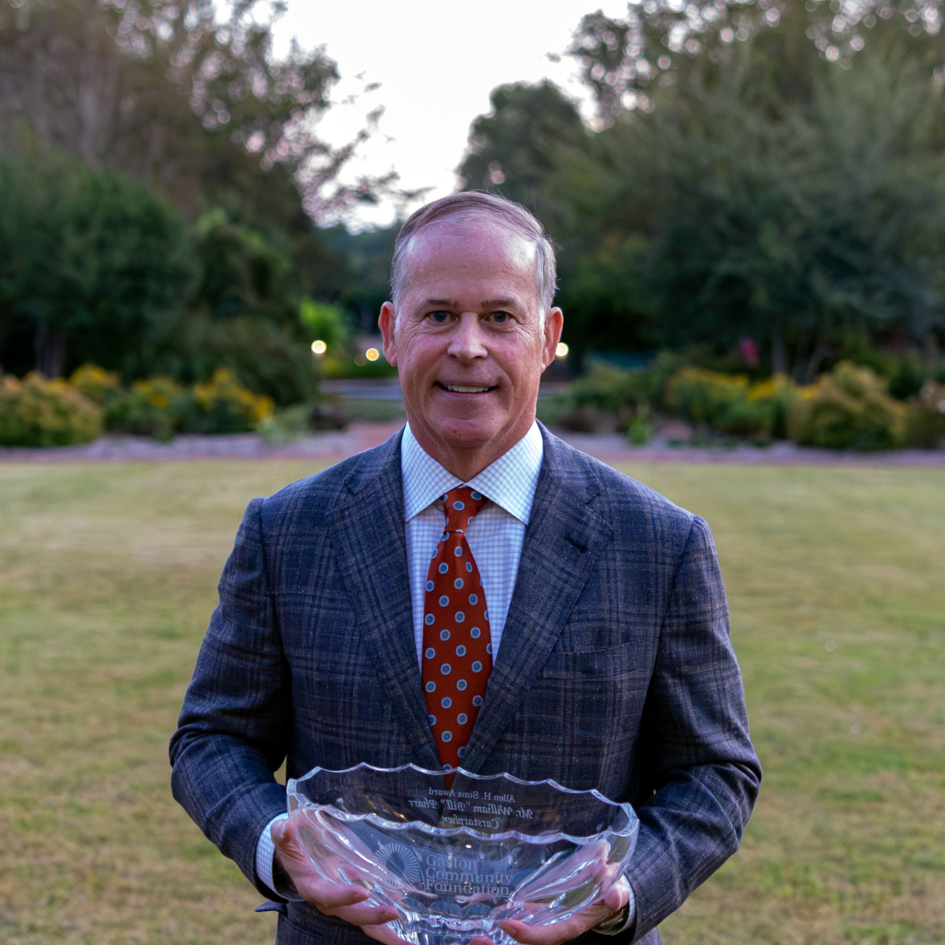 2025 Gaston Community Foundation Allen H. Sims Award Recipient Bill Carstarphen