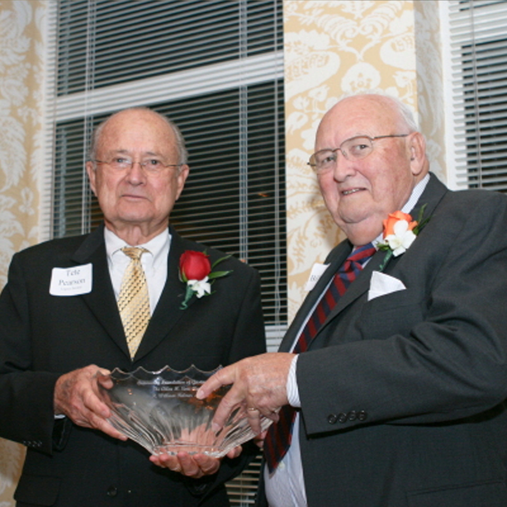 2008 Gaston Community Foundation Allen H. Sims Award Recipient Bill Palmer