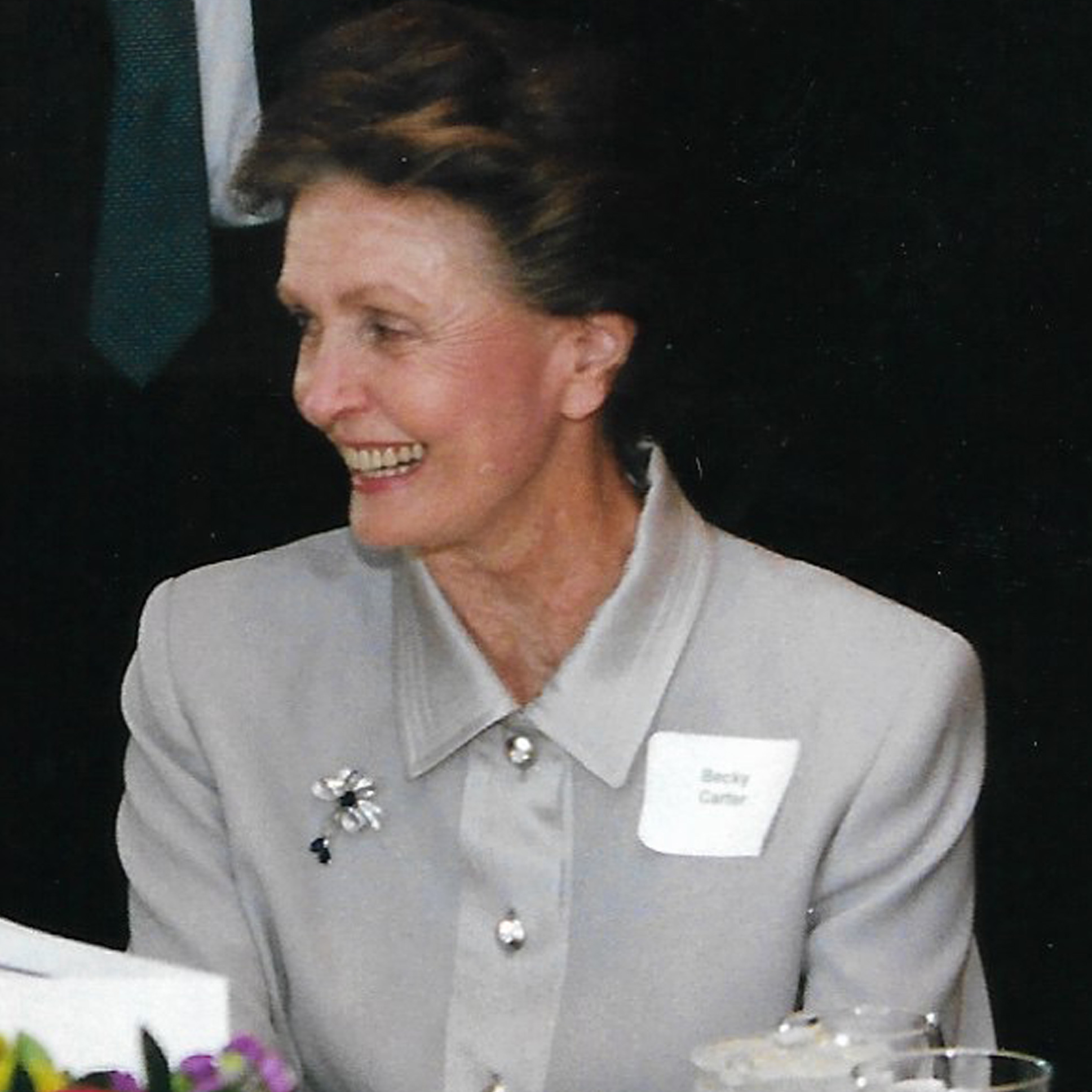 2001 Gaston Community Foundation Allen H. Sims Award Recipient Rebecca B. Carter