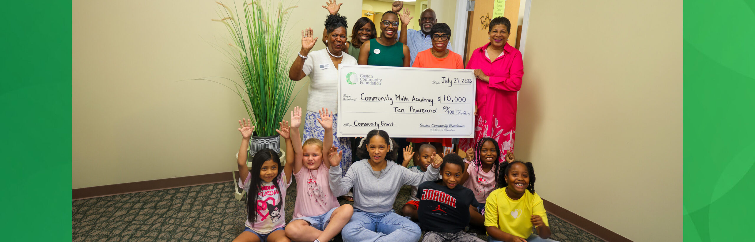 I AM! I CAN! I WILL! — Community Math Academy Comes to Gaston County