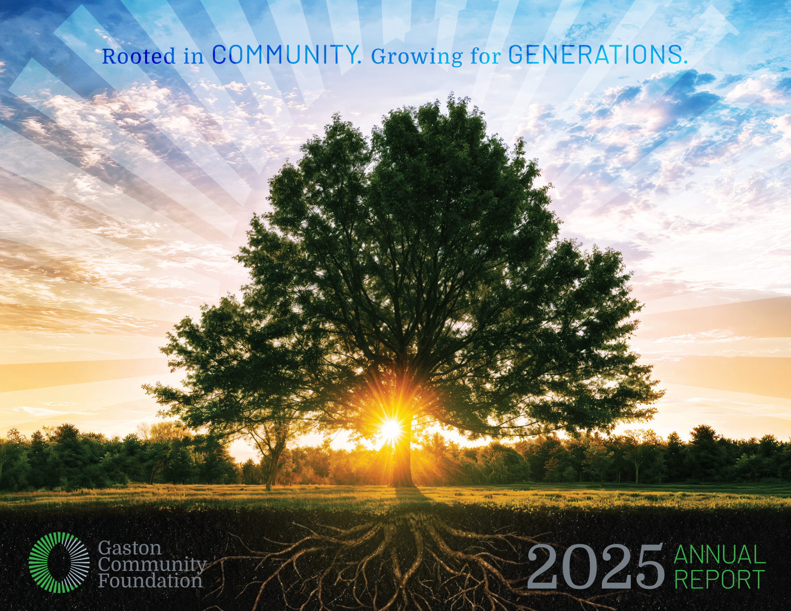 2025 Gaston Community Foundation Annual Report Cover